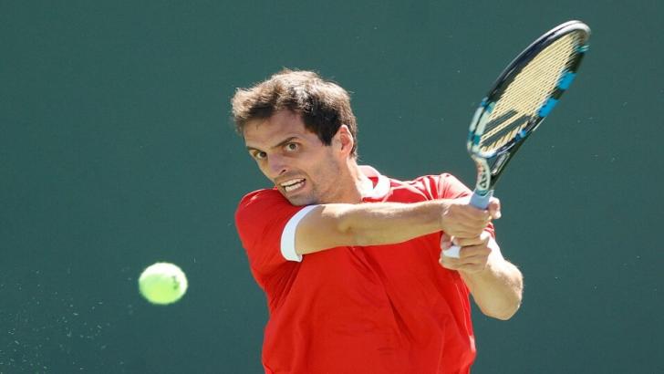 Spanish tennis player Albert Ramos